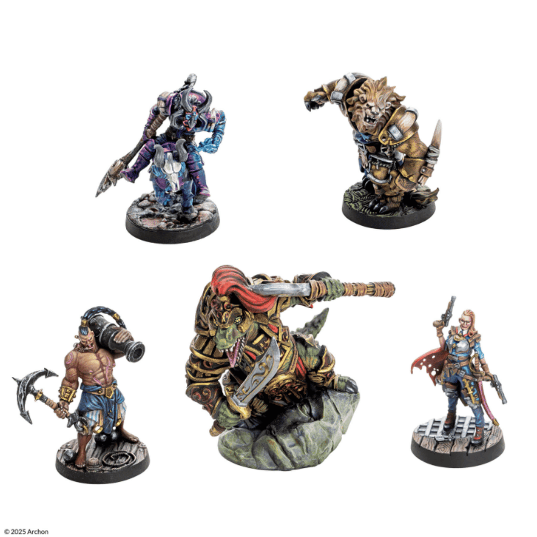Archon Studio Dungeons and Lasers: Raiders And Beasts Of Scareguards Archipelago