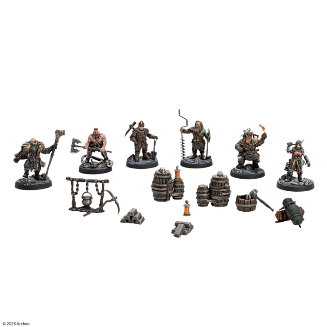Archon Studio Dungeons and Lasers: Dwarven Miners
