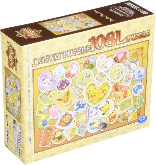 Ensky Postage Stamp Art Pokemon Puzzle