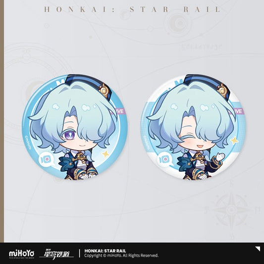 Honkai Star Rail Owlbert Parlor Series Tinplate Badge Set Misha