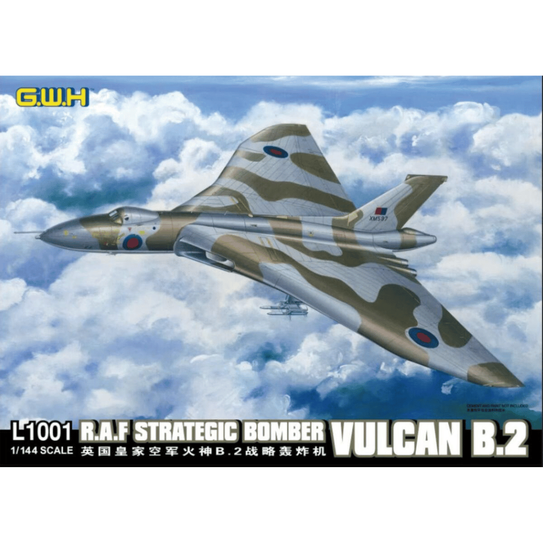 R.A.F. Strategic Bomber Vulcan B.2 1/144 #L1001 by GWH