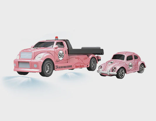 RC-Pro 1/64 Tow Truck w/Beetle - Assorted Colours HG4-186