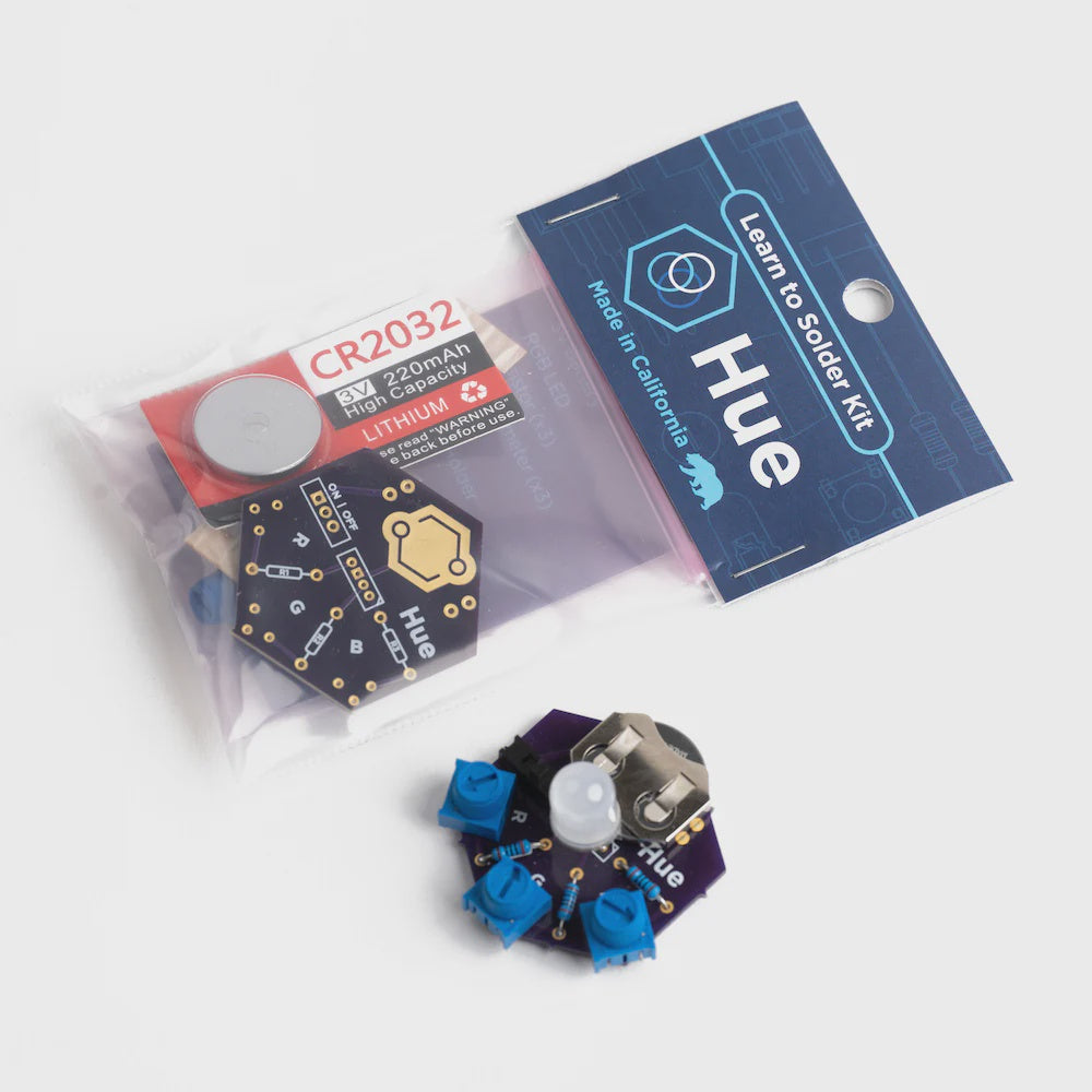 Learn to Solder Kit: Hue