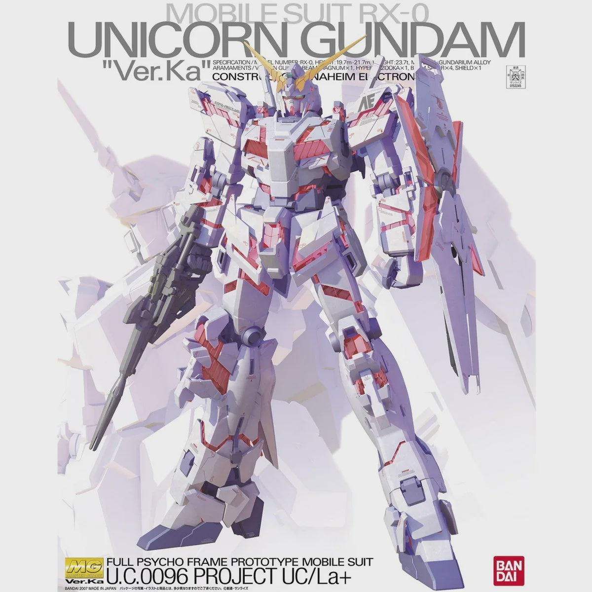 MG 1/100 RX-0 Unicorn Gundam Ver. Ka #5064131