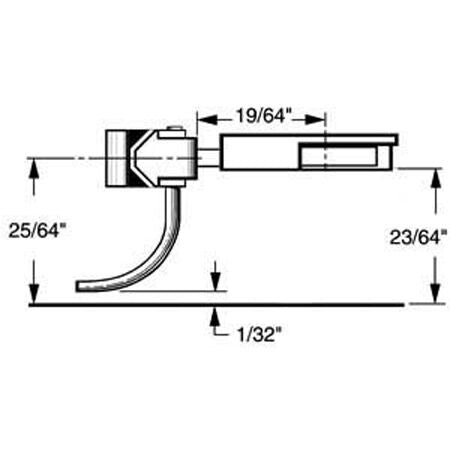 Kadee HO Multi-Purpose Coupler, 9/32 Center (2pr) - KAD28