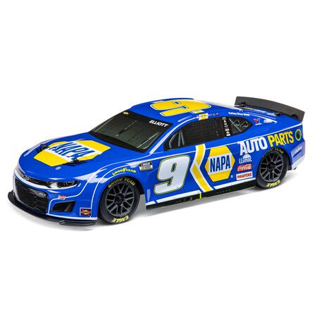 Losi 1/12 NASCAR AWD RC Racecar, Chase Elliott No. 9 NAPA 2024 Chevrolet ZL1 Camaro - LOS1122409