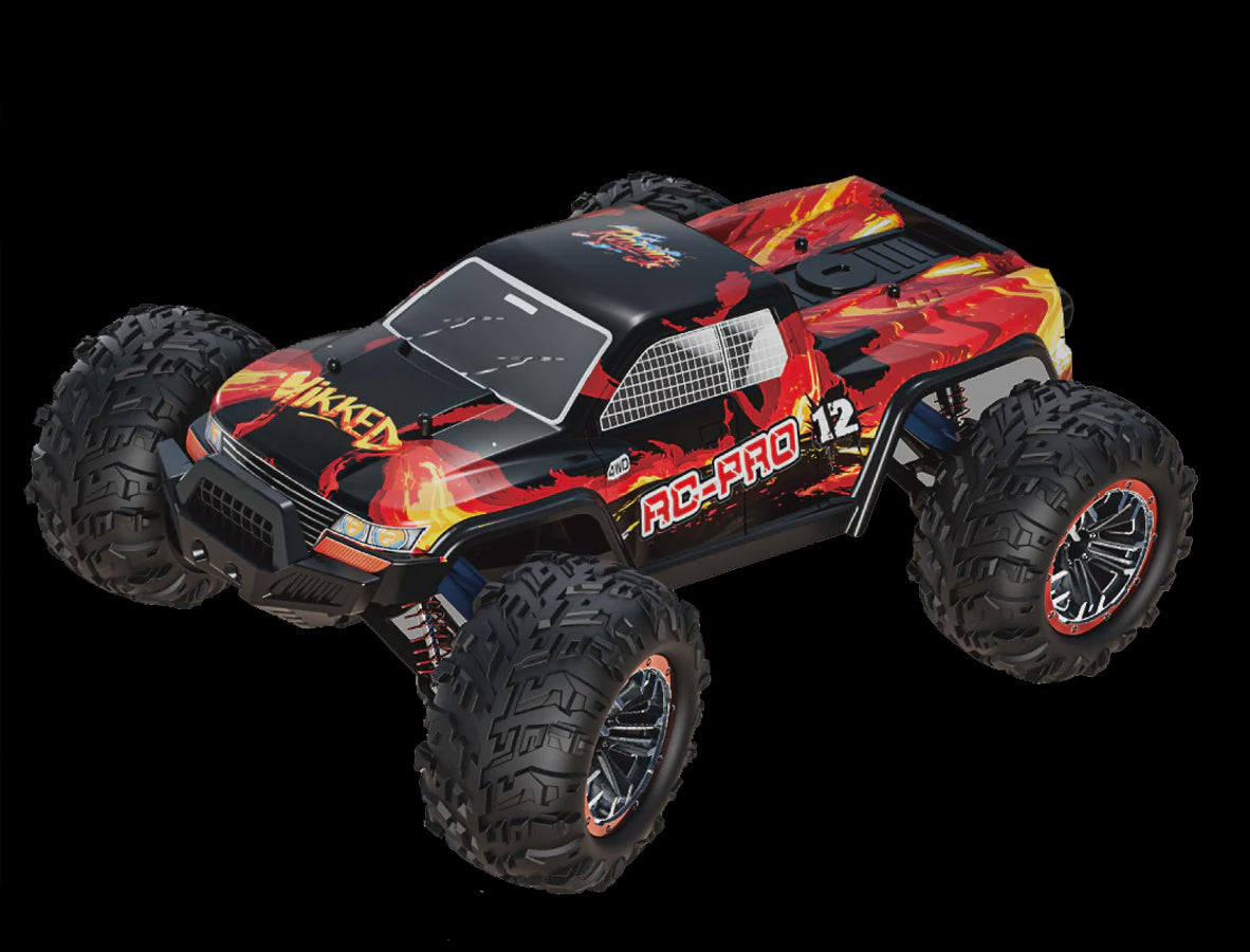 RC Pro Wikked 1/12 RTR Upgraded Monster Truck - WIKKED