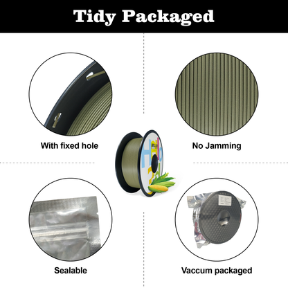 Hello3D Matte Army Green PLA 1kg