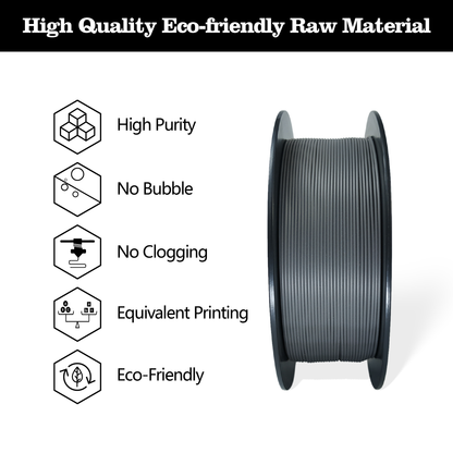 Hello3D Matte Grey PLA 1kg