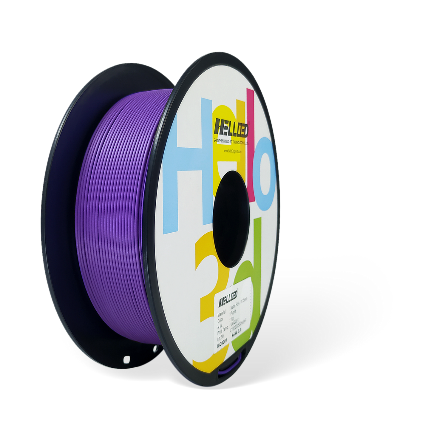 Hello3D Matte Purple PLA 1kg