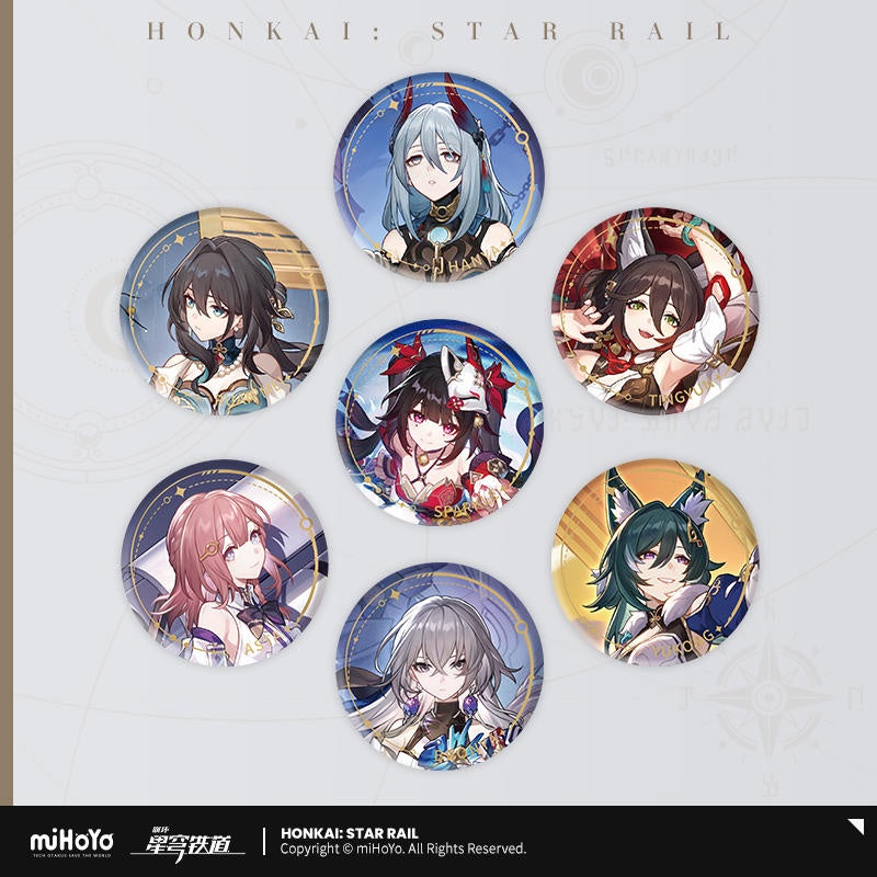 Honkai Star Rail Character Illustration Series Badge