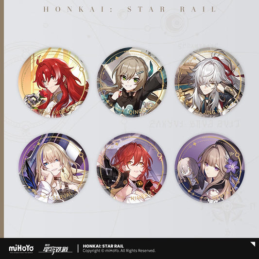 Honkai Star Rail Character Illustration Series Badge - Erudition