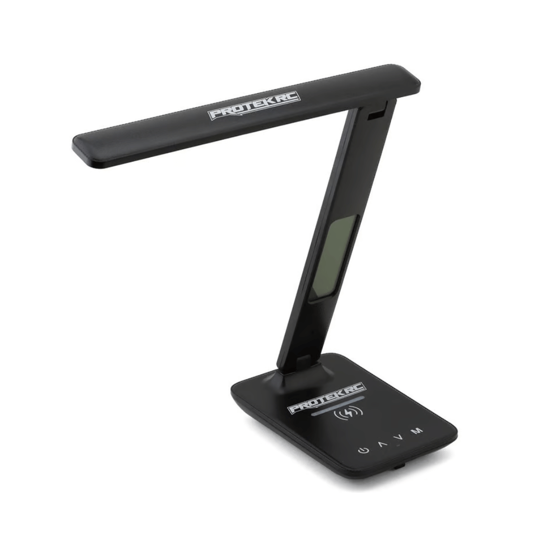 ProTek RC Multifunction LED Pit Light (w/Wireless Charge, Clock, Date & Temp) - PTK-8298