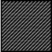 Carbon Fiber Twill Weave Pewter on Black 1/24 Waterslide Decal