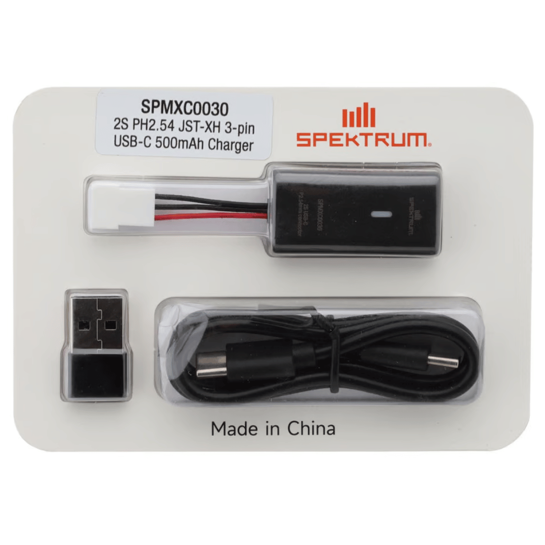 Spektrum RC Micro-B USB-C Battery Charger Set - SPMXC0030