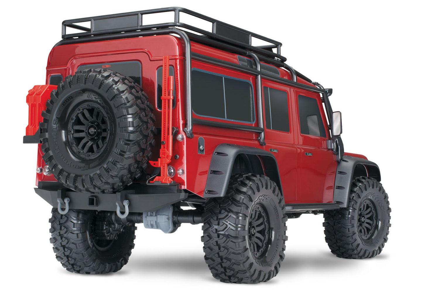 Traxxas 1/10 4WD Crawler RTR TRX-4 Land Rover Defender - Red TRA82056-4RED