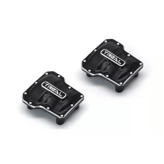 Treal Hobby Redcat Ascent-18 Front & Rear Brass Differential Covers - TLHTASCENT18-05