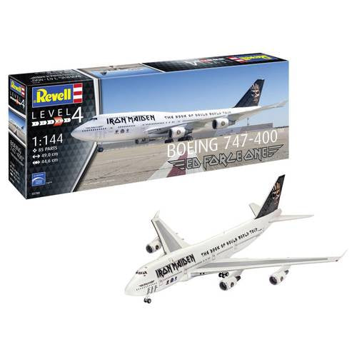Boeing 747-400 Iron Maiden - Ed Force One 1/144 #03780 by Revell
