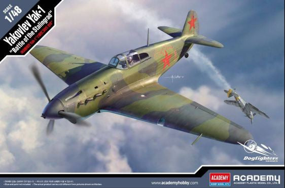 Yakovlev Yak-1 Battle of the Stalin 1/48 #12343 by Academy