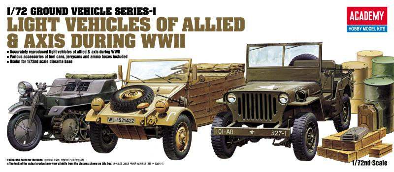 Ground Vehicle Series 1 1/72 #3416 by Academy