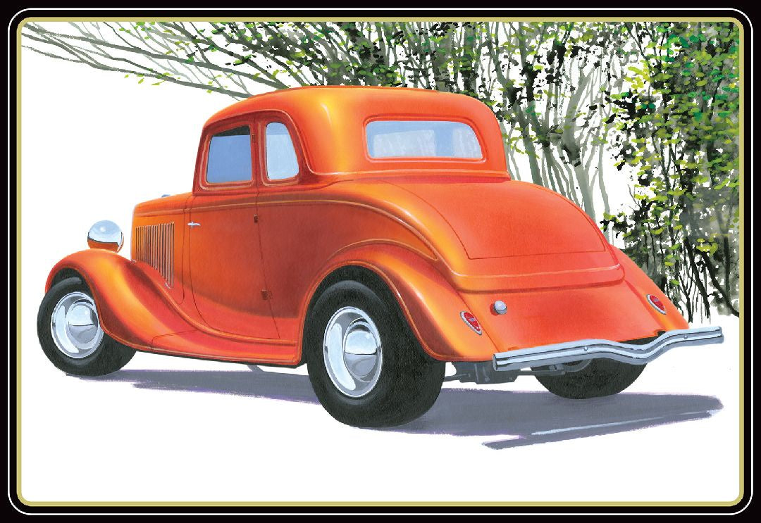 1934 Ford 5-Window Coupe Street Rod 1/25 #1384 by AMT