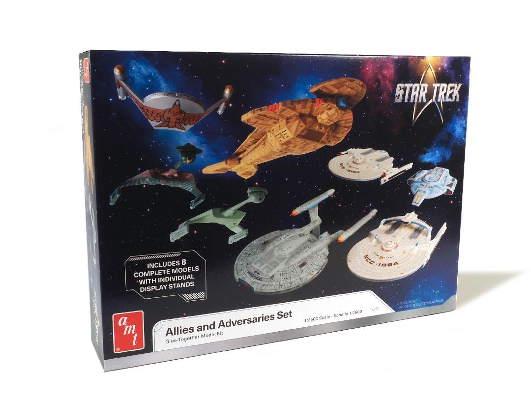 Star Trek Adversaries & Allies Ship Set (Level 2) 1/2500 #1433 by AMT