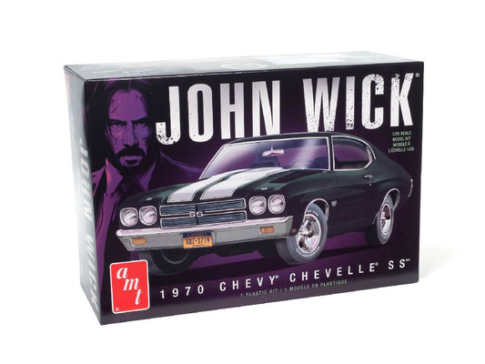 1970 Chevy Chevelle John Wick 1/25 Model Car Kit #1453 by AMT
