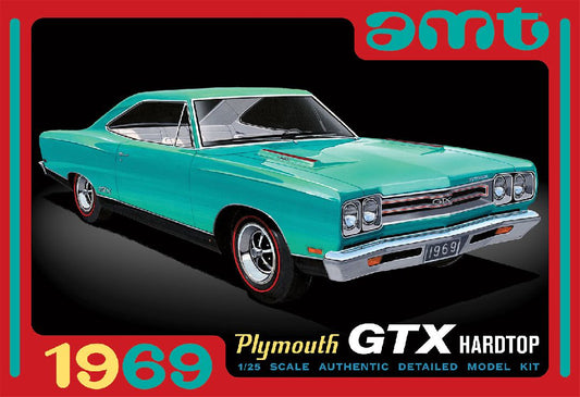 1969 Plymouth GTX Hardtop 1/25 #1483 by AMT