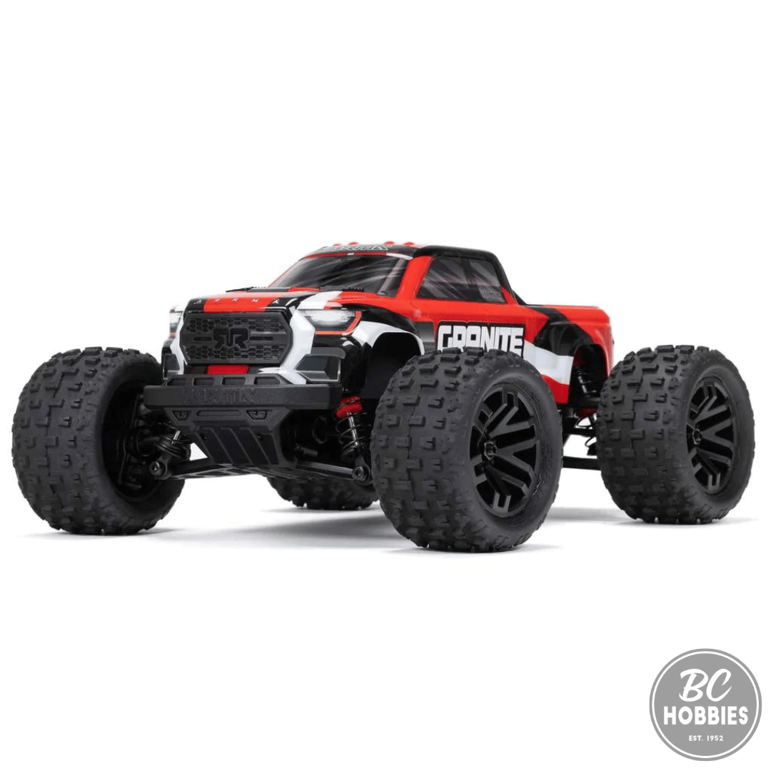 Arrma 1/18 4WD Monster Truck RTR Brushed Granite Grom Mega 4WD 380 - Assorted Colours ARA2102