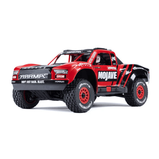 Arrma Mojave Grom MEGA 4WD 380 Brushed 1/18 Electric Desert Truck RTR w/SLT2 2.4GHz Radio, Battery & Charger - Assorted Colours ARA2104