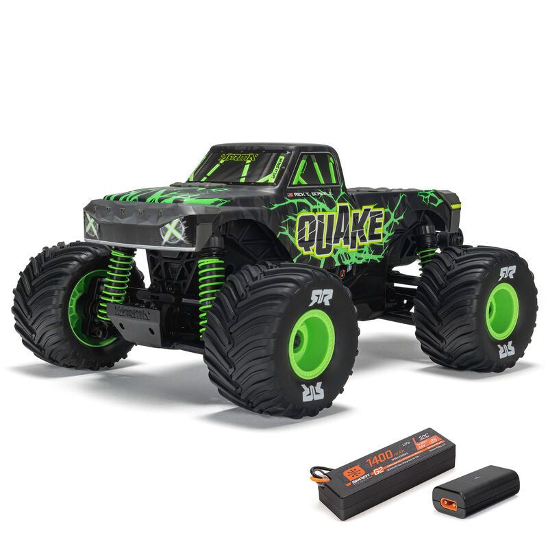 Arrma Quake Grom 4x4 1/16 RTR Brushed Monster Truck w/SLT2 2.4GHz Radio, Battery & Charger - Assorted Colours ARA2137