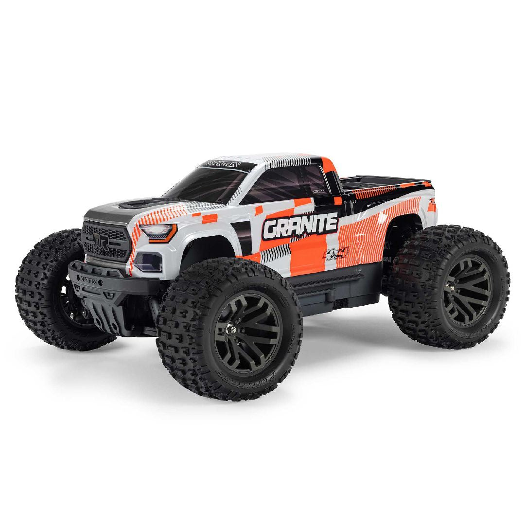 Arrma Granite Mega 665 1/10 4WD Electric Monster Truck w/SLT2 2.4GHz Radio - ARA4202V4