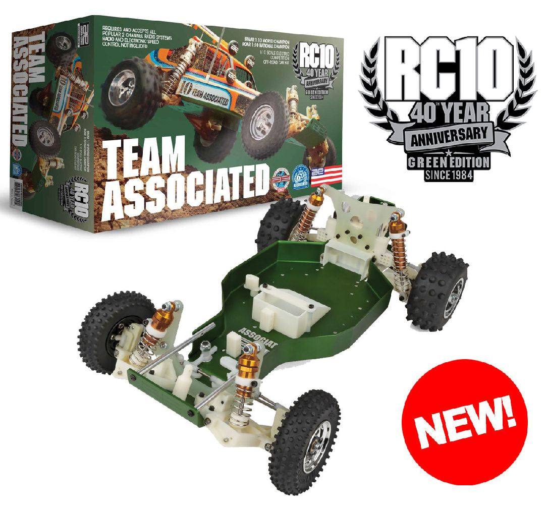 Team Associated RC10 Green Masters 60th Anniversary Edition Kit - ASC6010