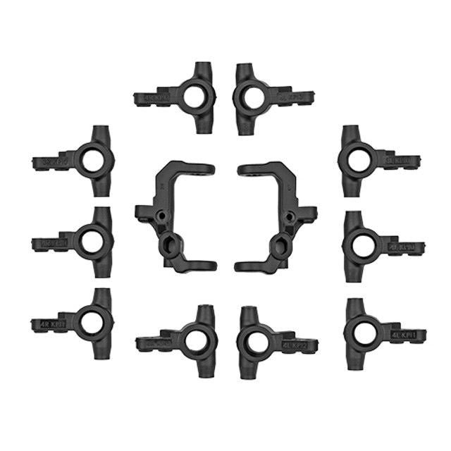 Team Associated RC10B7 V2 Caster and Steering Blocks - ASC71213