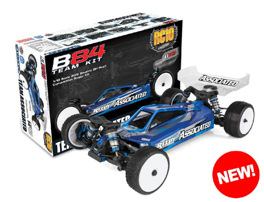 Team Associated RC10B84 1/10 4WD Off-Road Electric Buggy Kit (Carpet) - ASC90050