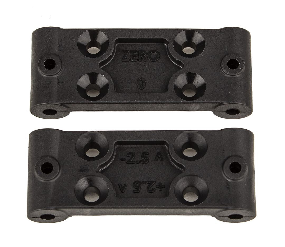 Team Associated RC10B6.4 Front Bulkhead Set (0deg/2.5deg) ASC91979