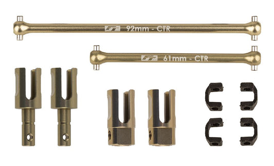 Team Associated RC10B74.2 Factory Team Lightweight Center Driveline Kit - ASC92372