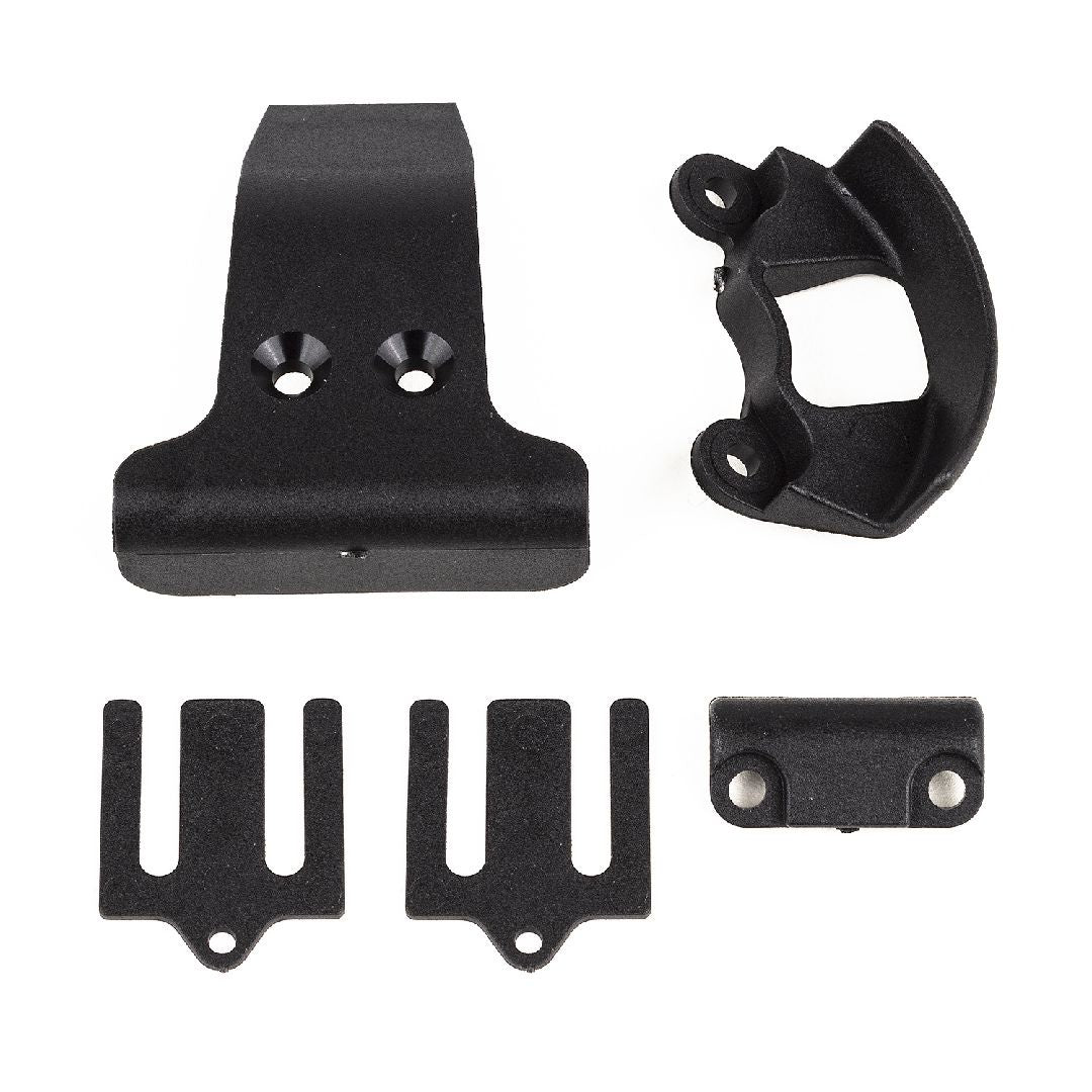 Team Associated RC10B7 Spur Gear Cover, Bumpers & Bulkhead Shims Set - ASC92427