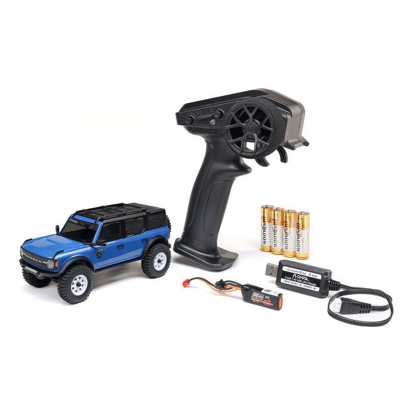 Axial SCX30 Ford Bronco 1/30 4WD RTR Scale Mini Crawler w/2.4GHz Radio, Battery & Charger - Assorted Colours AXI-2048