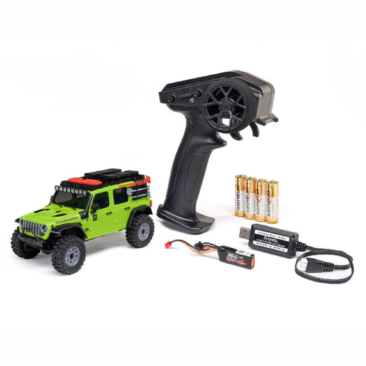 Axial SCX30 Jeep Wrangler JLU 1/30 4WD RTR Scale Mini Crawler w/2.4GHz Radio, Battery & Charger - Assorted Colours AXI-2261