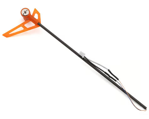 Blade Revolution 90 FP Tail Boom (Orange) w/Motor & Fin - BLH01109