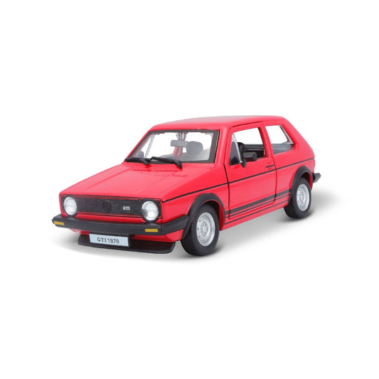 Bburago 1/24 Volkswagen Golf Mk1 GTI (1979) - Red - BUR18-21089