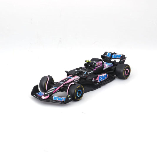 Bburago 1/43 F1 Alpine F1 Team A524 w/helmet (2024) Gasly #10 - BUR18-38220