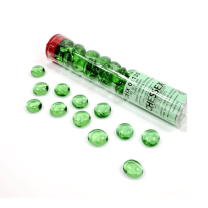 Chessex Glass Stones - Assorted Colours