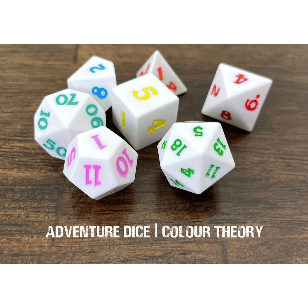 Adventure Dice 7-Die Set - Assorted $19.99