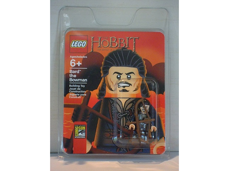 Lego The Hobbit: Bard the Bowman - San Diego Comic-Con 2014 Exclusive blister pack (slight dents in blister)