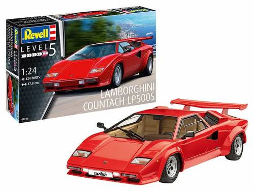 Lamborghini Countach LP500S 1/24 #07730 by Revell