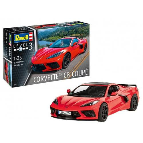 Corvette C8 Coupe 1/24 #07714 by Revell