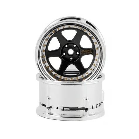 Drift Element 6 Spoke Wheels (2) (Adjustable Offset) w/12mm Hex