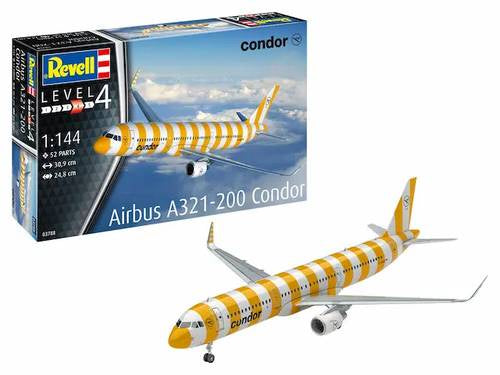 Airbus A321-200 Condor 1/144 #03788 by Revell